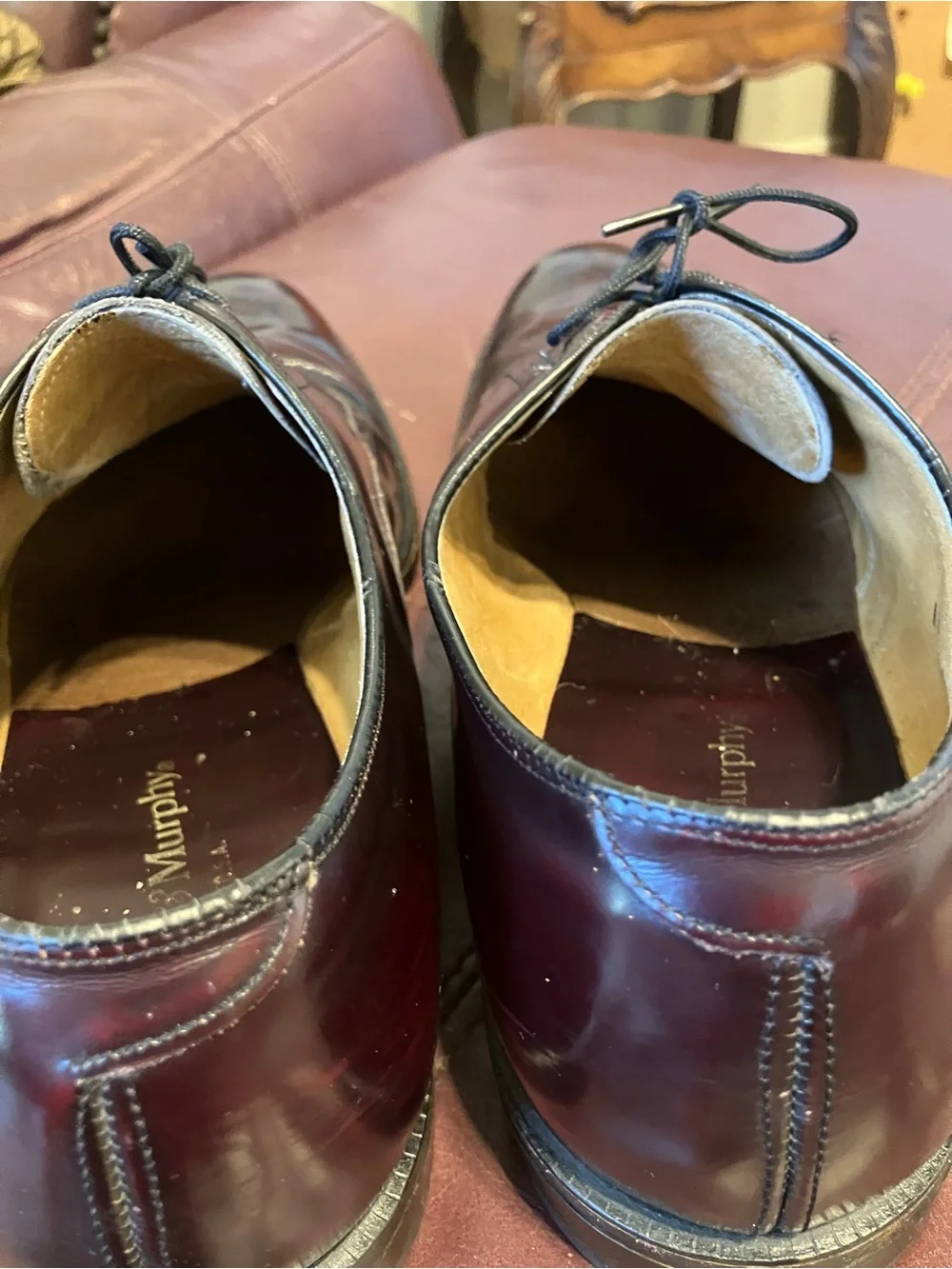Johnston & Murphy Men’s shoes 11 C Brown Cap Toe Oxford